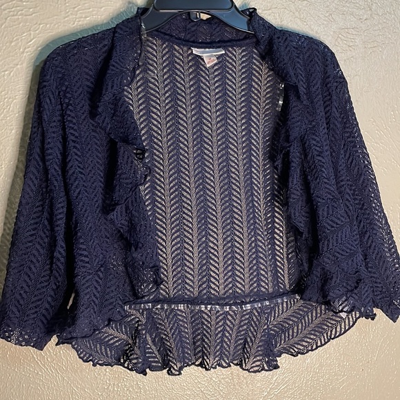 D B Established 1962 Blue Floral Dress 2 piece size 16 - Picture 10 of 12